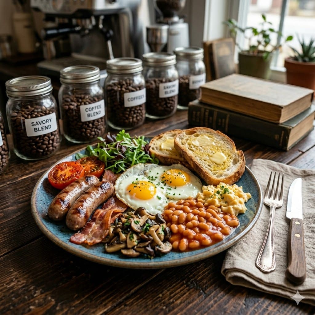 Big Breakfast dari Simetri Home Coffee Roasters